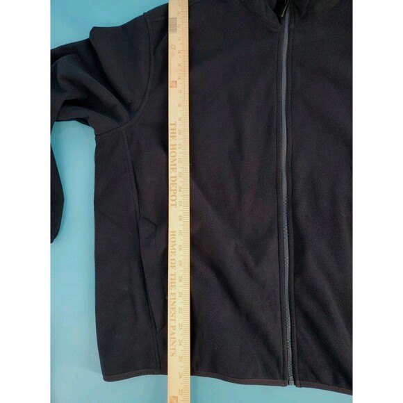 Mens Xxl Soft Shell Jacket Navy Blue Lands End OEKO TEX Outdoor Full Zip - Picture 7 of 14